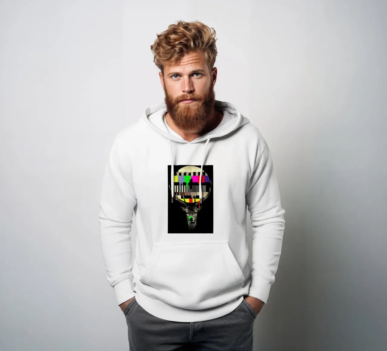 No Signal felpa con cappuccio da Róbert Farkas