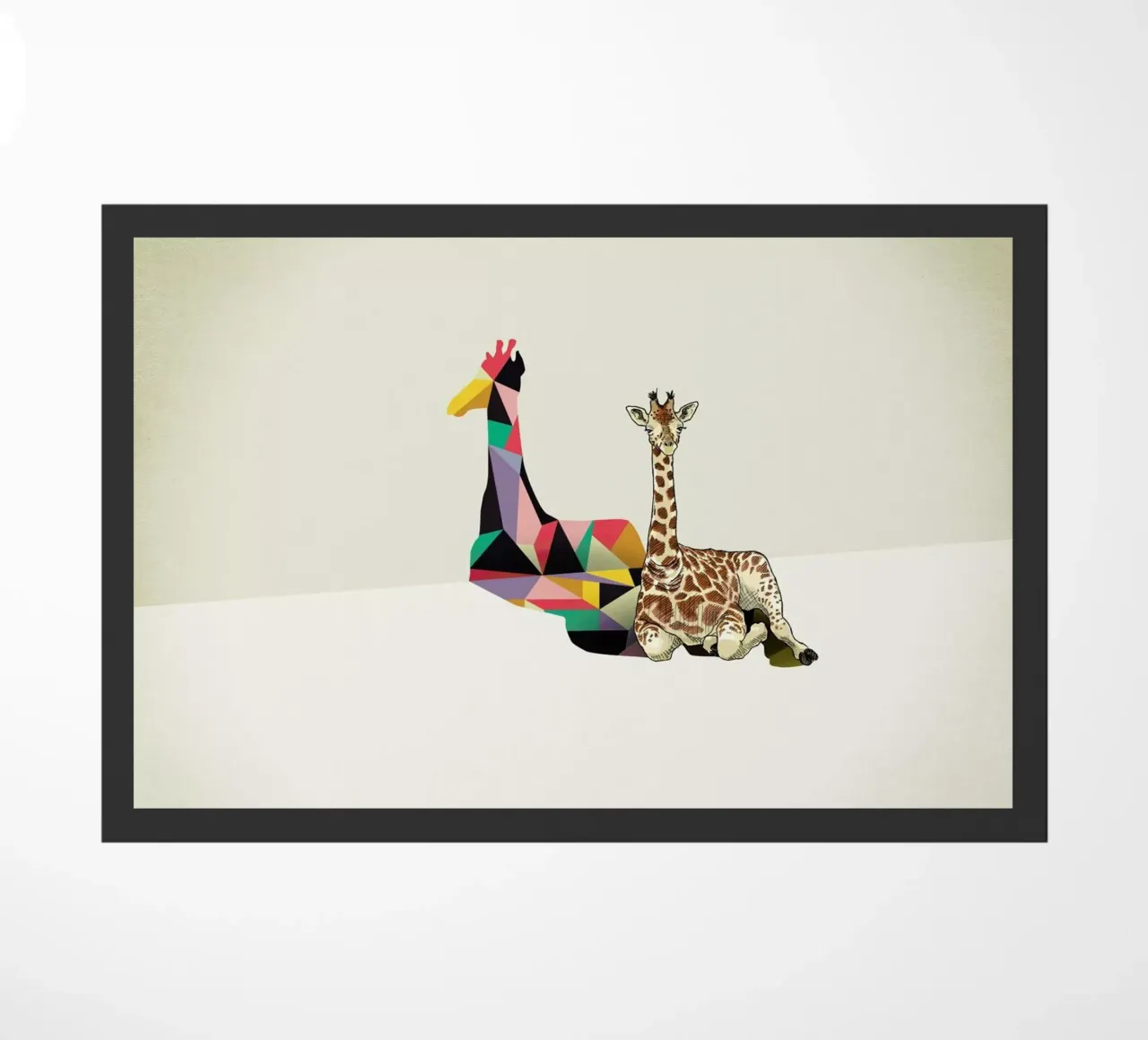 Walking Shadow - Giraffe zerbino da Jason Ratliff