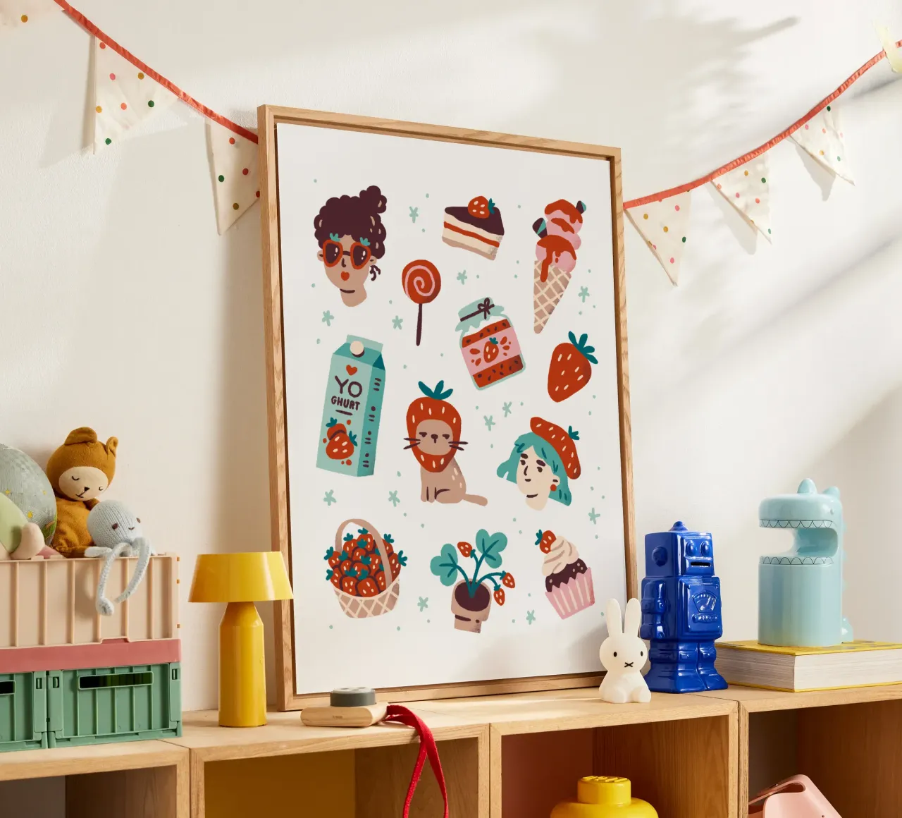 All Things Strawberry plexiglass da sashakolesnik