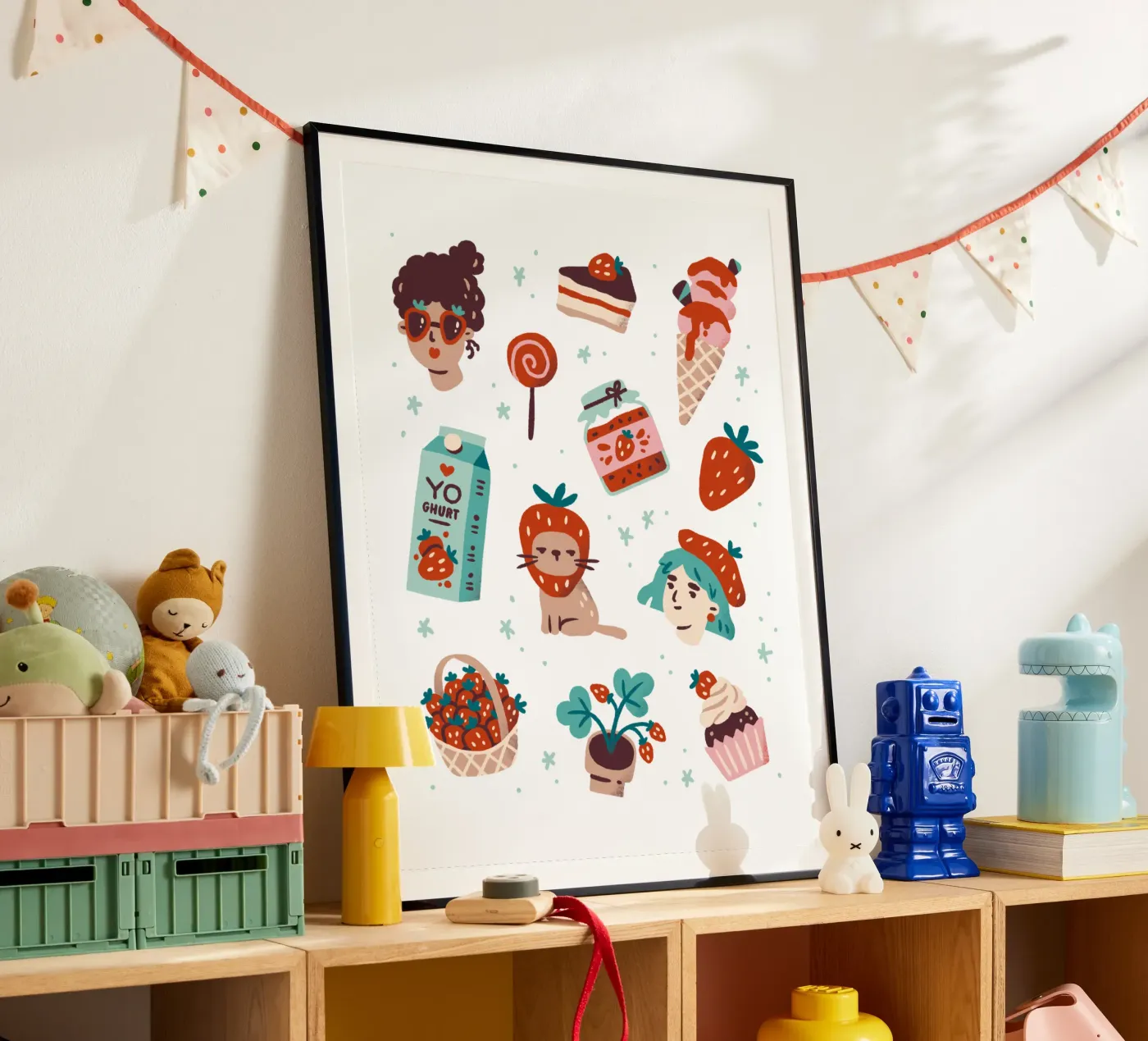 All Things Strawberry poster da sashakolesnik