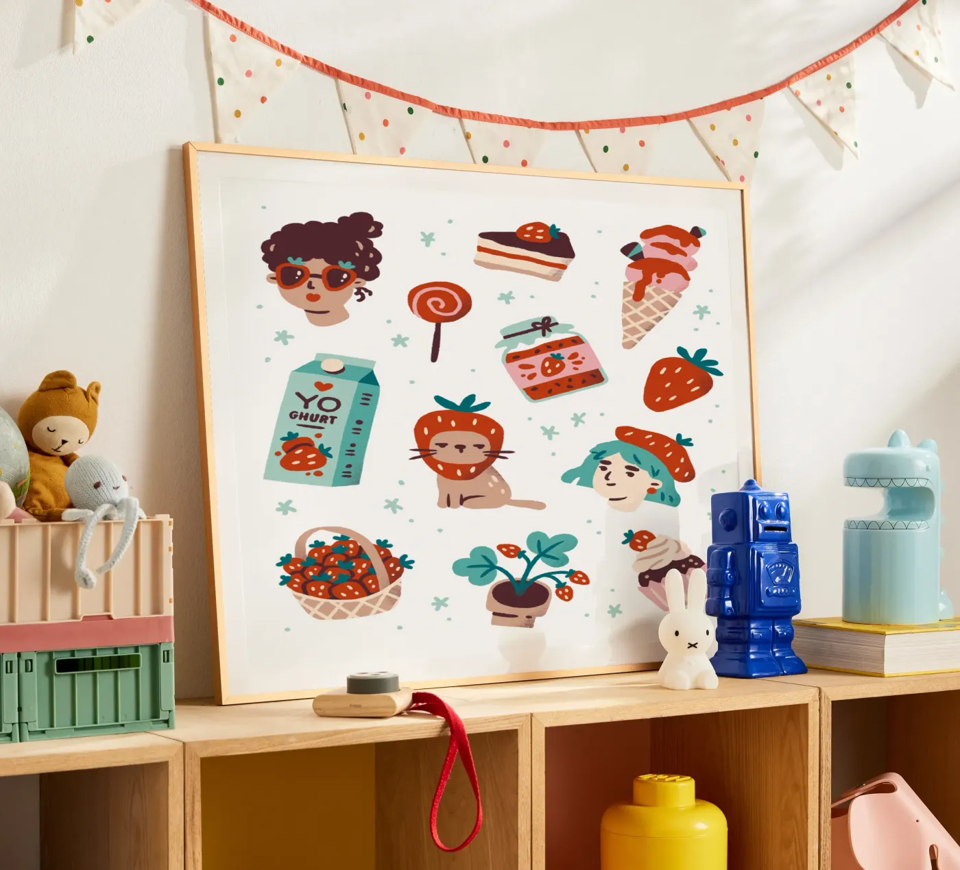 All Things Strawberry poster da sashakolesnik