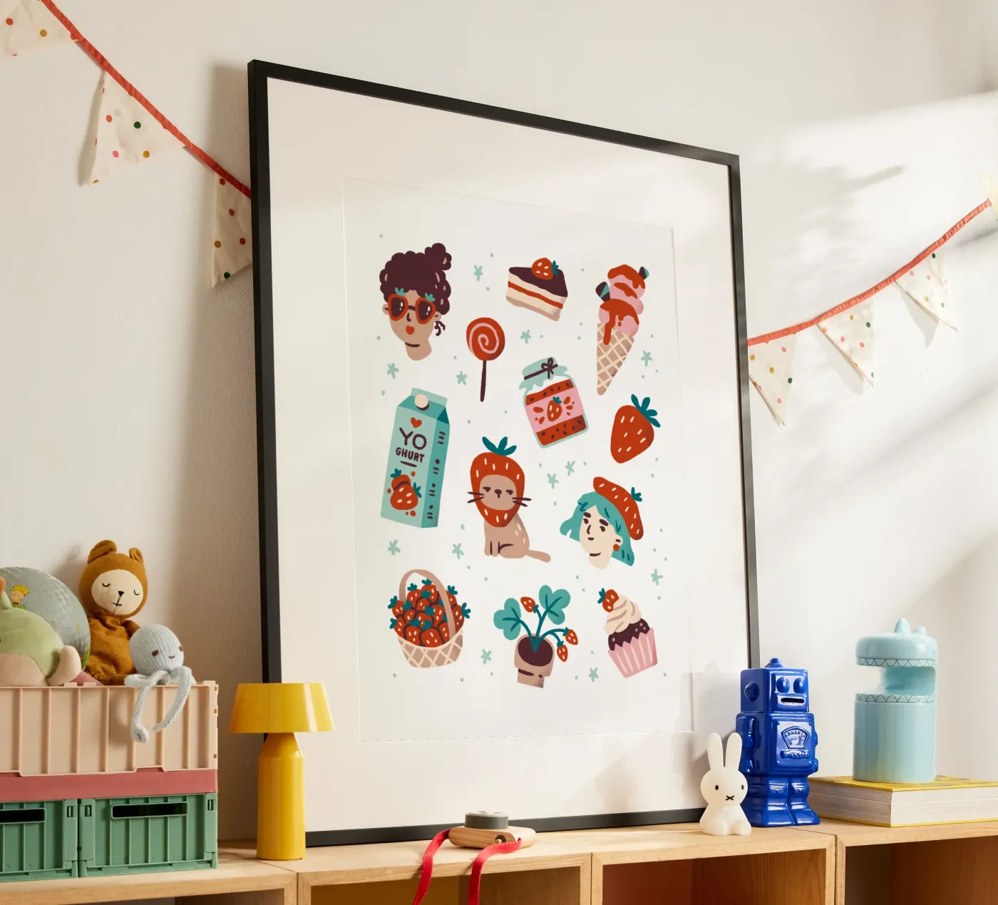 All Things Strawberry poster da sashakolesnik