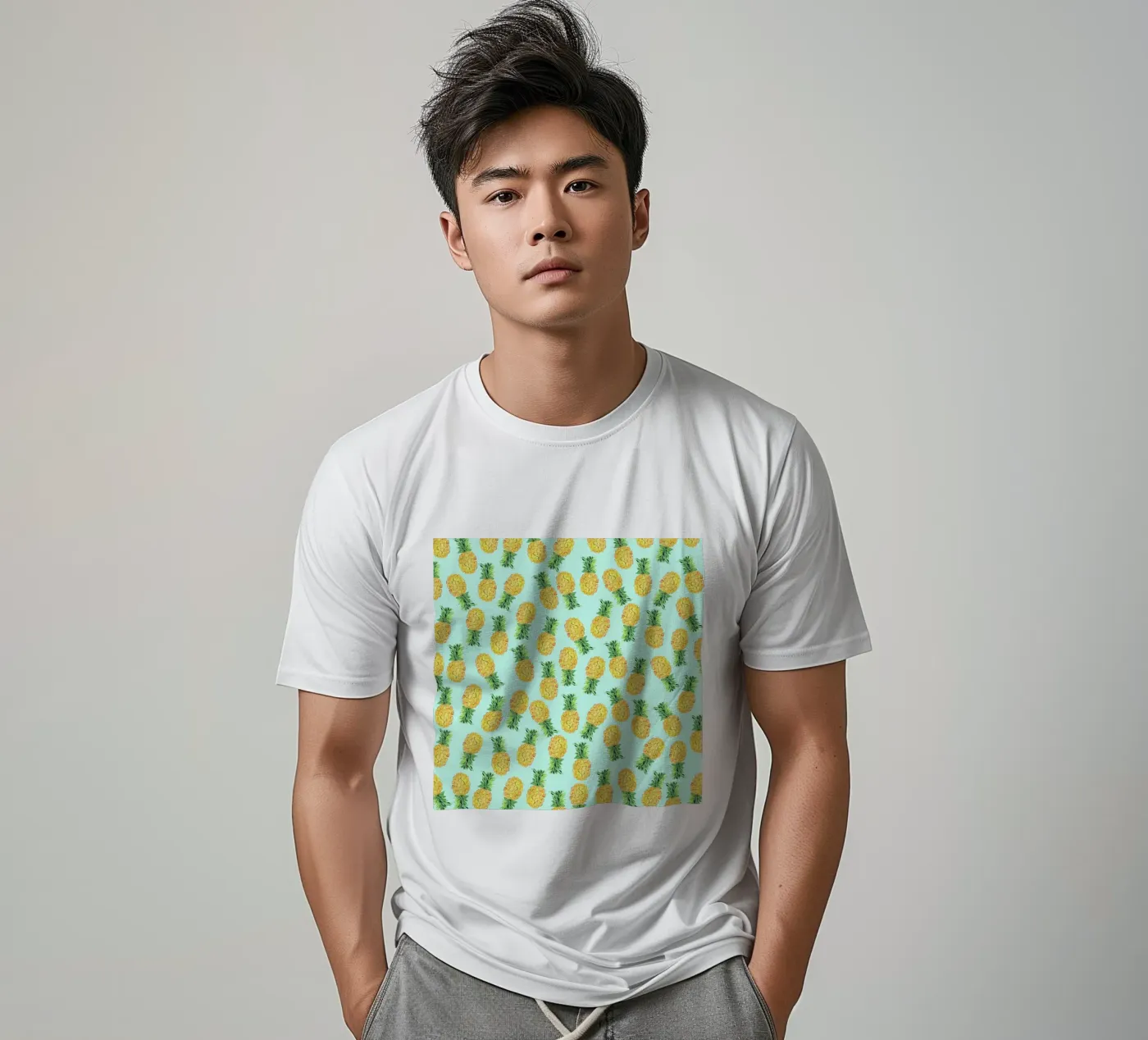 Pineapples t-shirt da Amy Sia