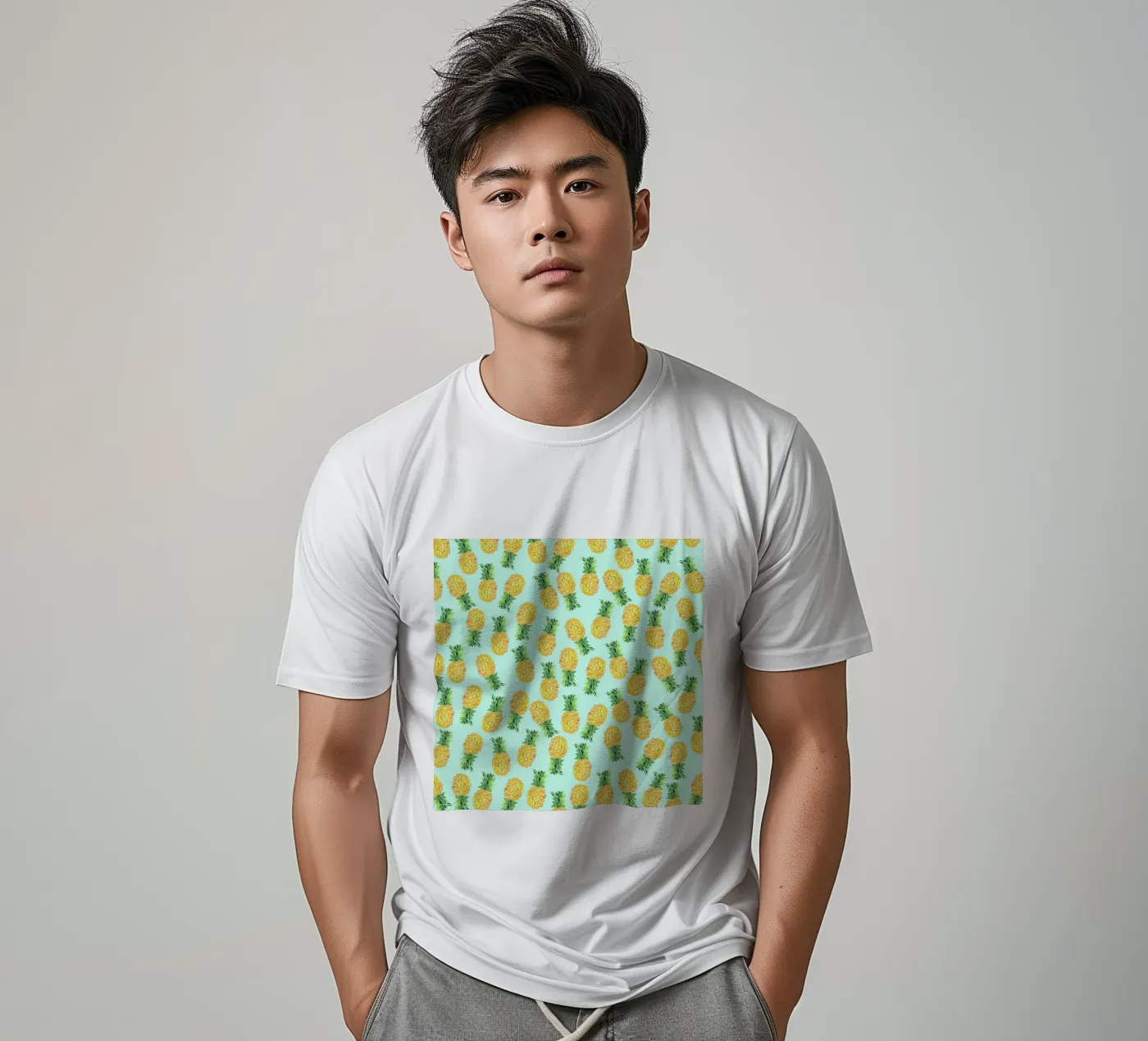 Pineapples t-shirt da Amy Sia