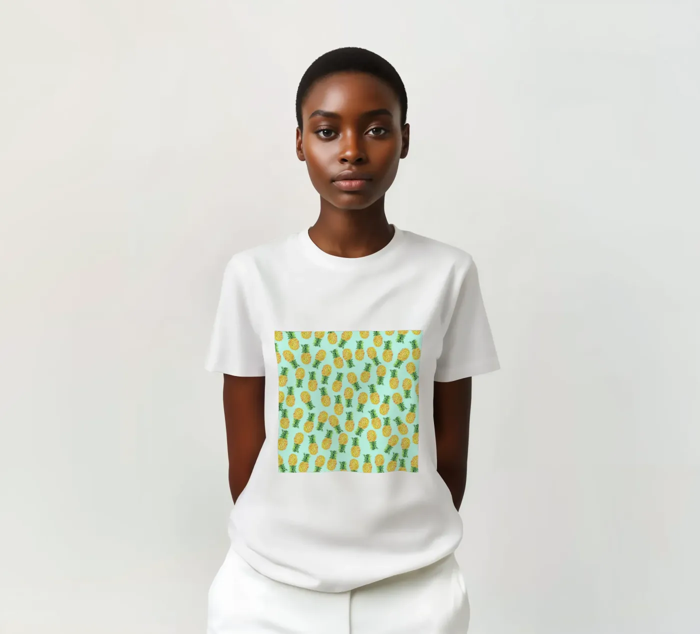 Pineapples t-shirt da Amy Sia