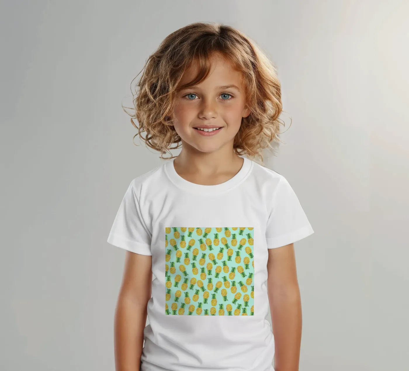 Pineapples t-shirt bambini da Amy Sia