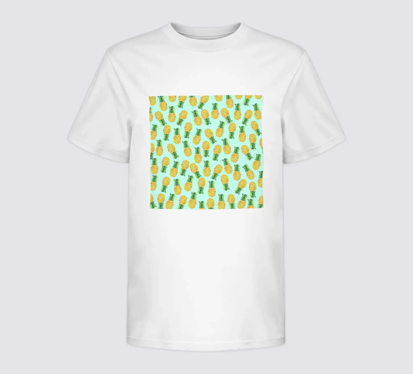 Pineapples kinder t-shirt van Amy Sia