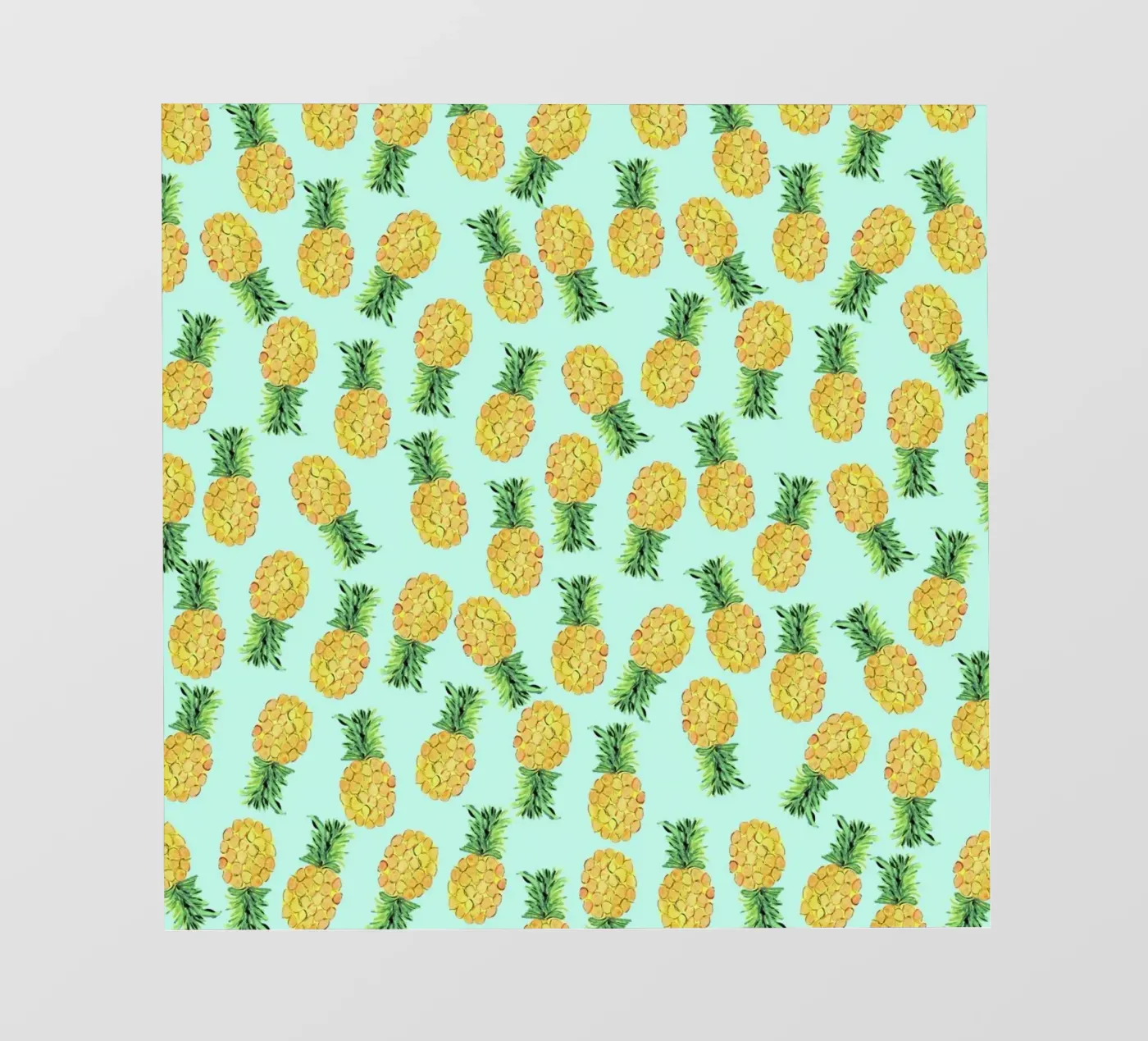 Pineapples Backlit Folie von Amy Sia