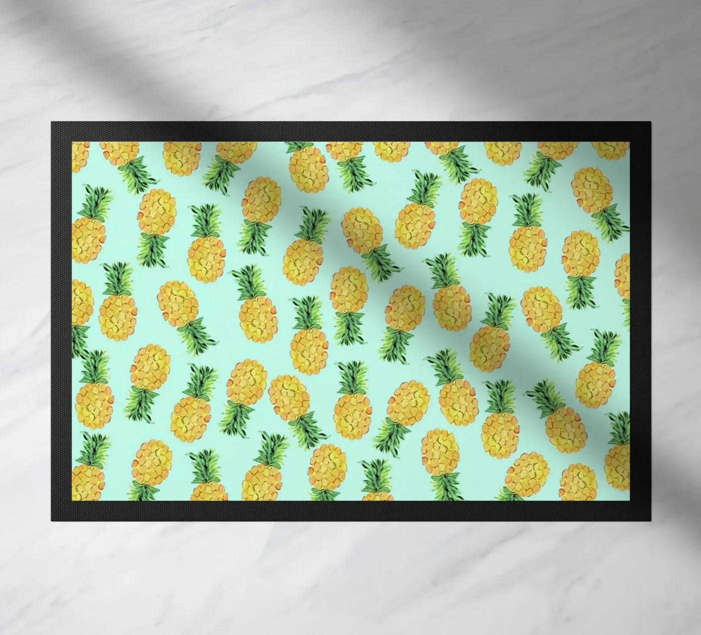 Pineapples Fußmatte von Amy Sia