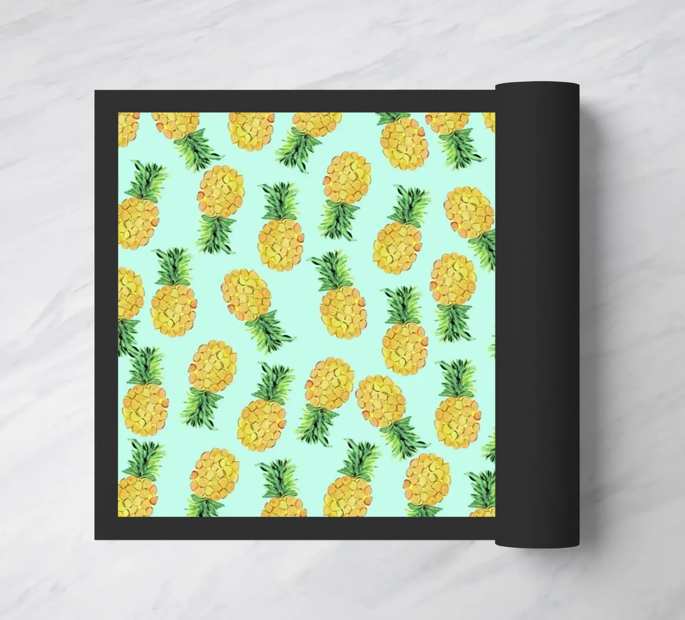 Pineapples Fußmatte von Amy Sia