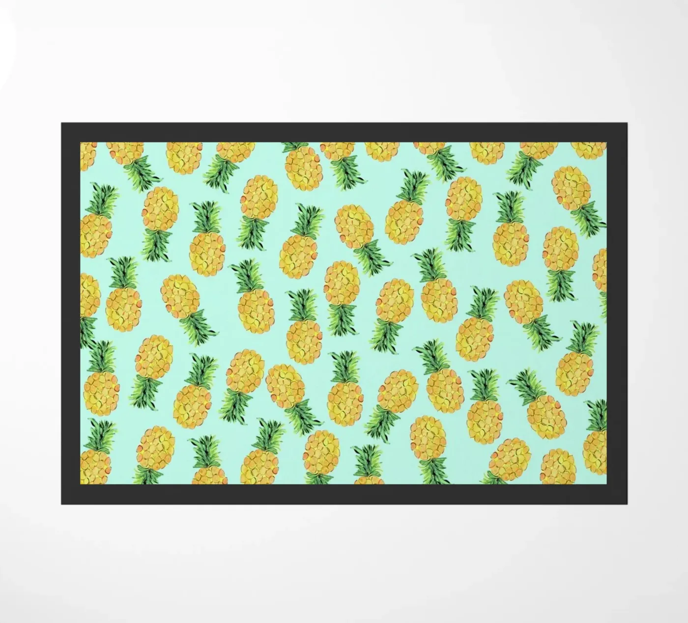 Pineapples Fußmatte von Amy Sia