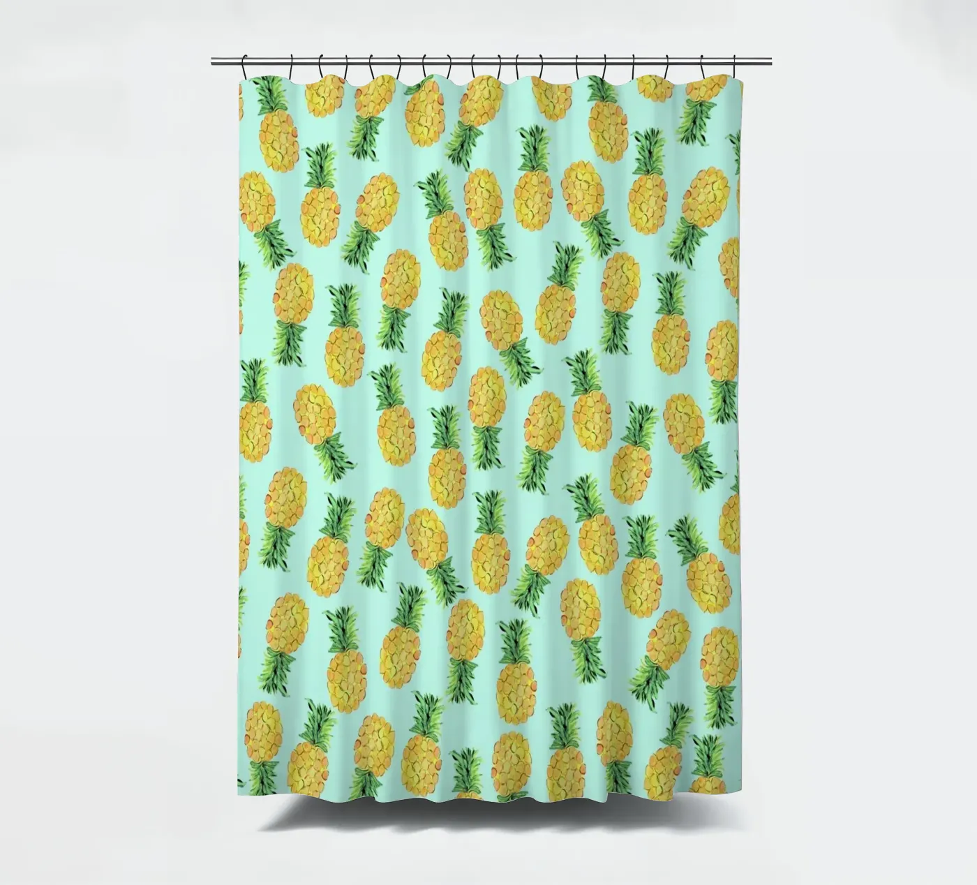 Pineapples Duschvorhang von Amy Sia