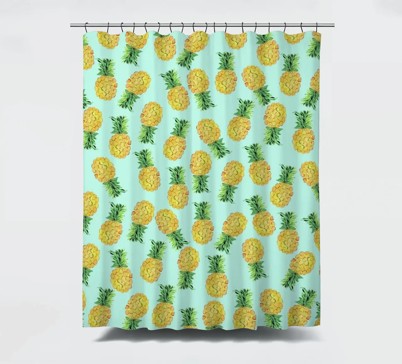 Pineapples Duschvorhang von Amy Sia