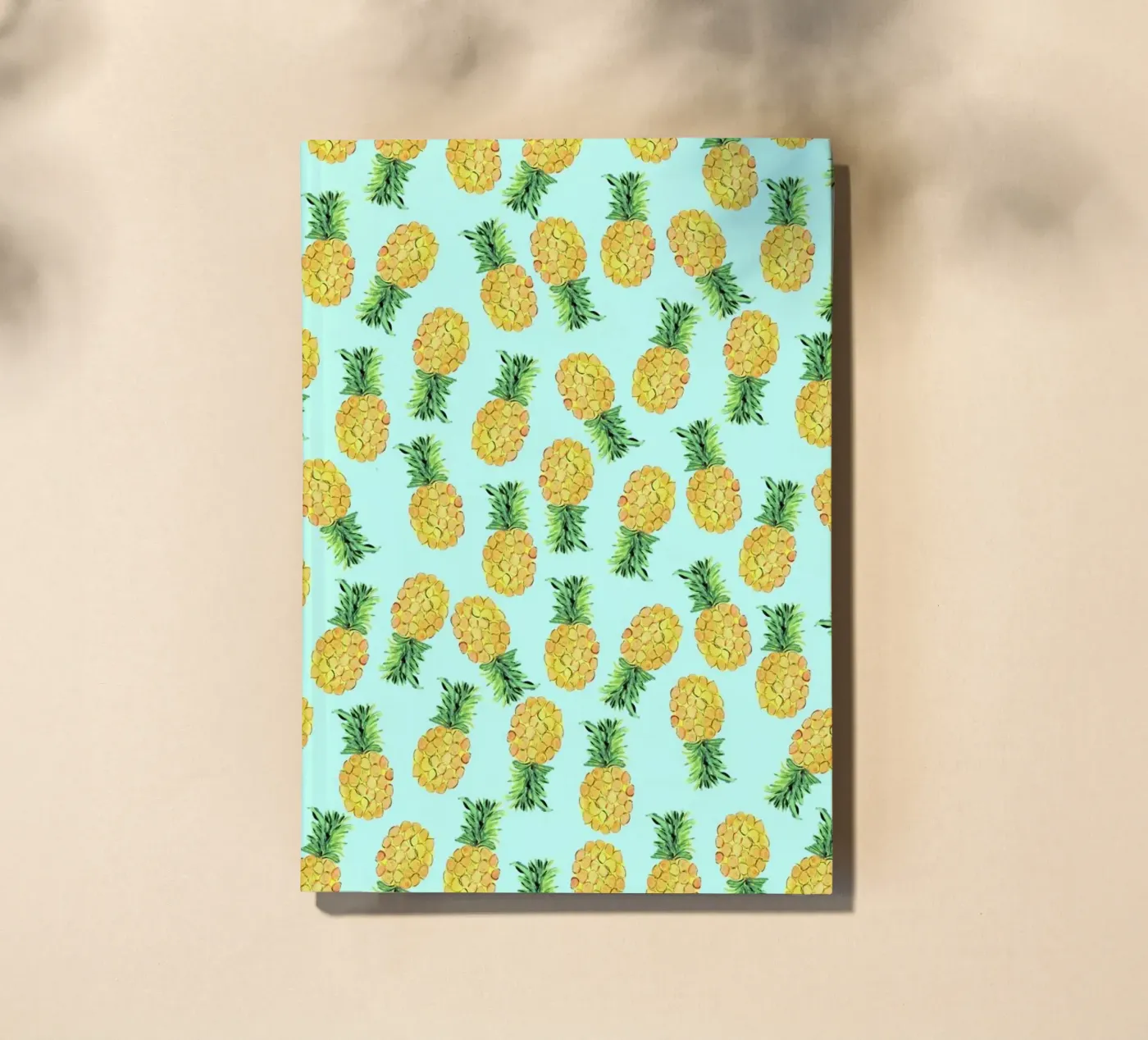 Pineapples notebook by Amy Sia