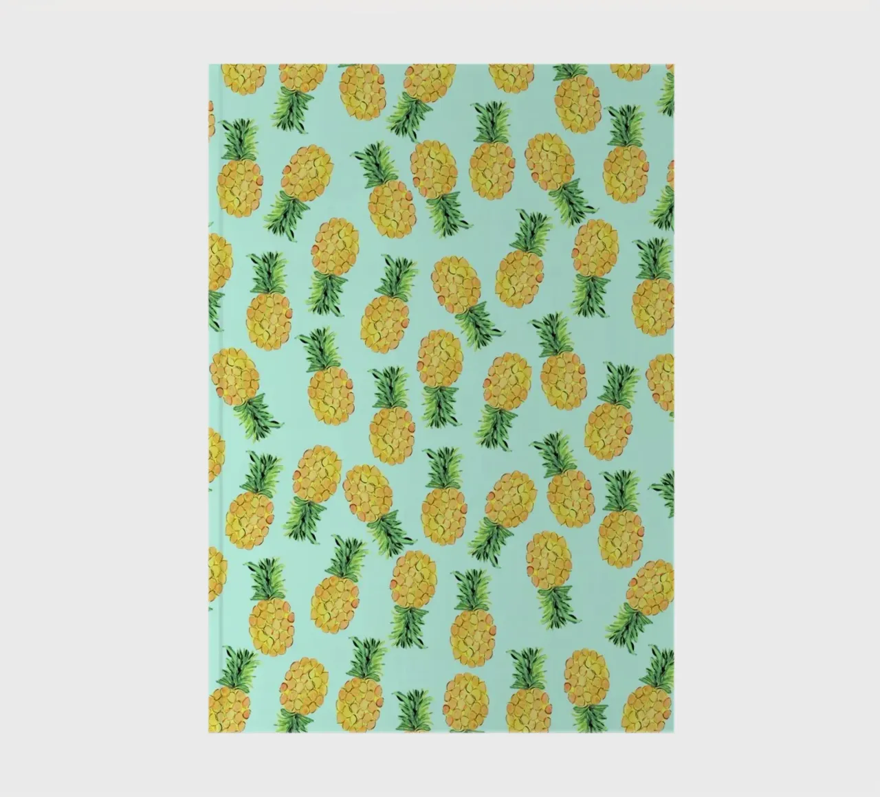 Pineapples notebook by Amy Sia