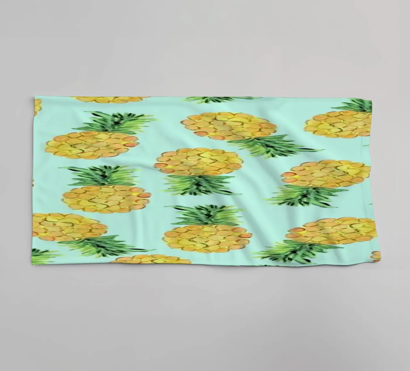 Pineapples asciugamano da bagno da Amy Sia