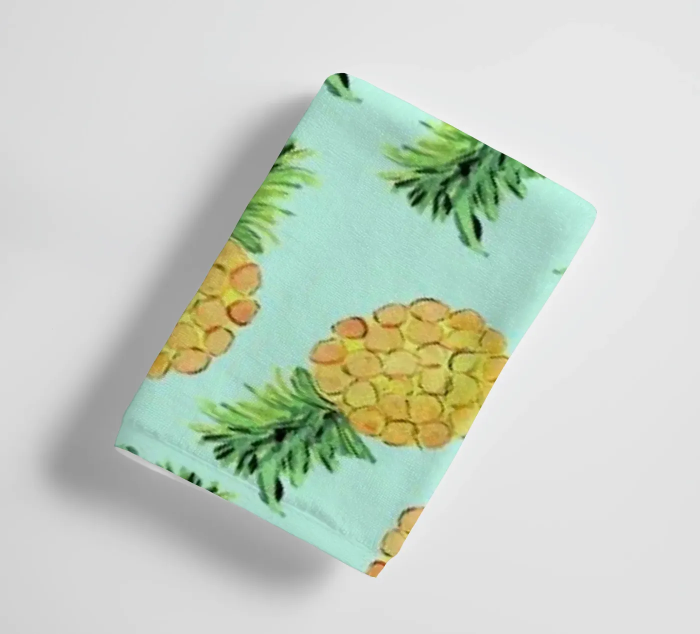 Pineapples badhanddoek van Amy Sia