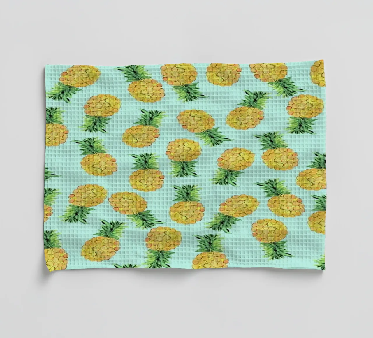 Pineapples theedoek van Amy Sia