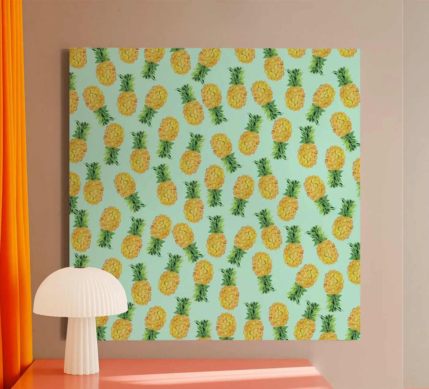 Pineapples tela da Amy Sia