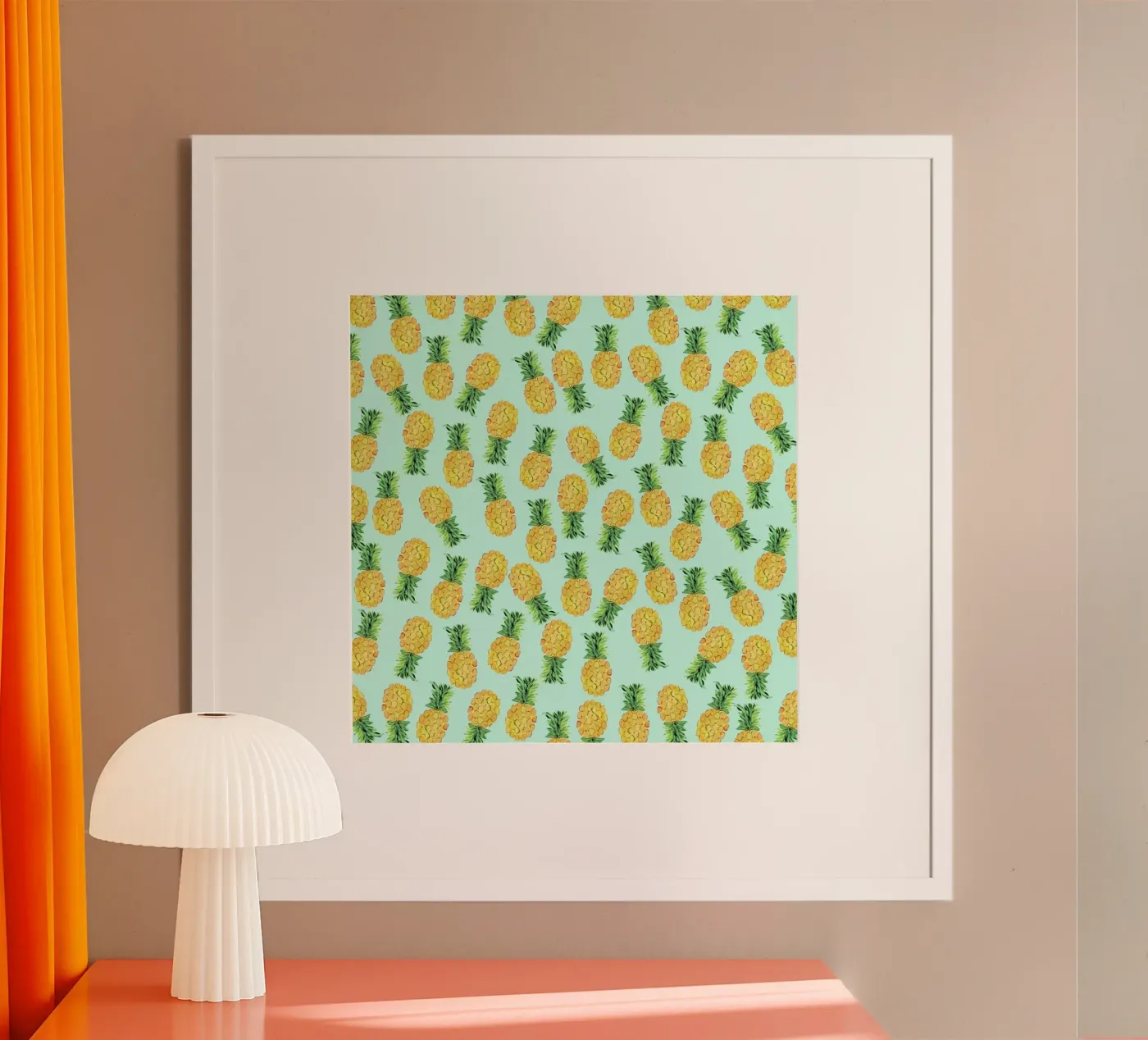 Pineapples poster de Amy Sia