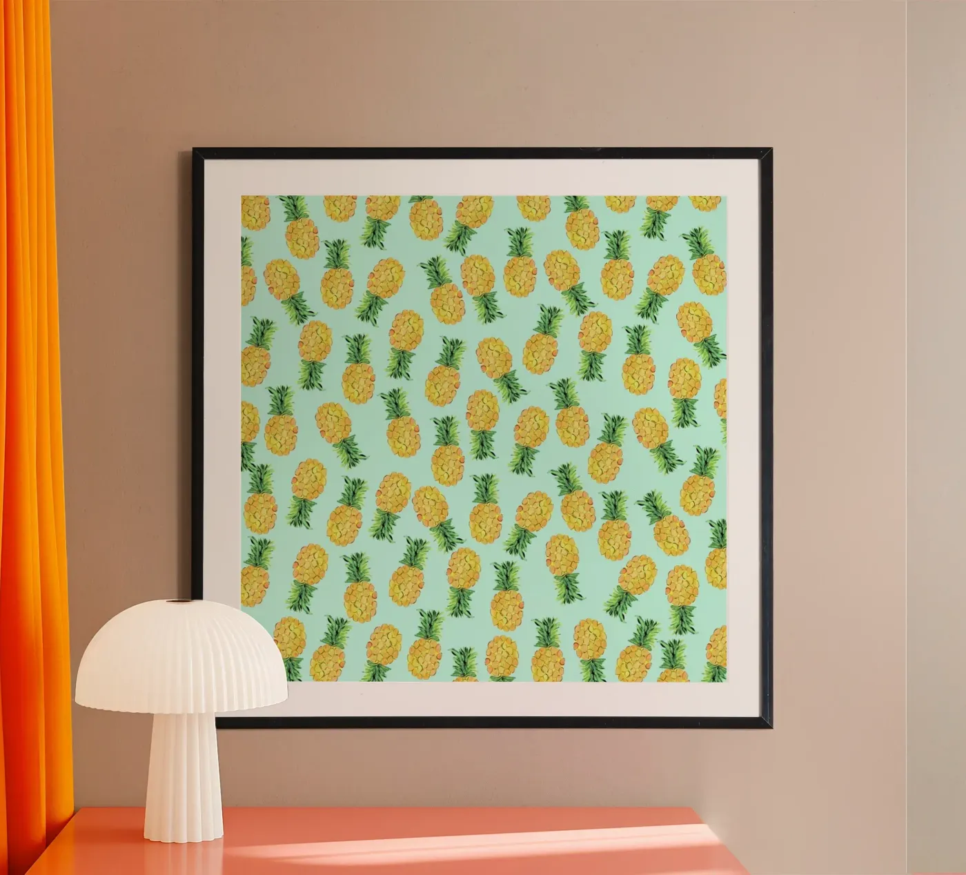 Pineapples poster de Amy Sia