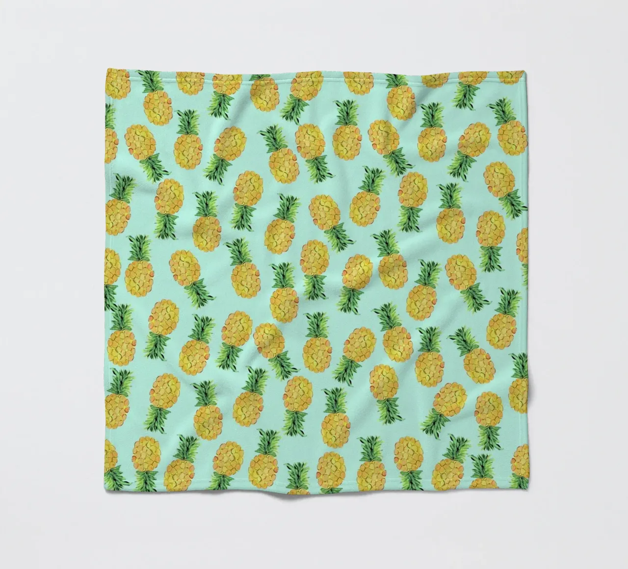 Pineapples coperta in pile da Amy Sia