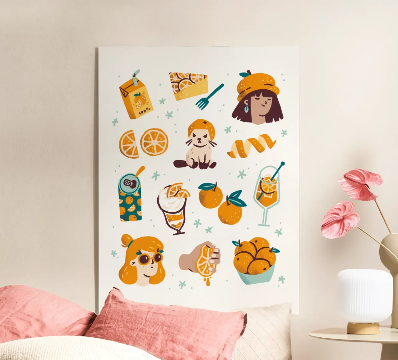 All Things Orange plexiglass da sashakolesnik