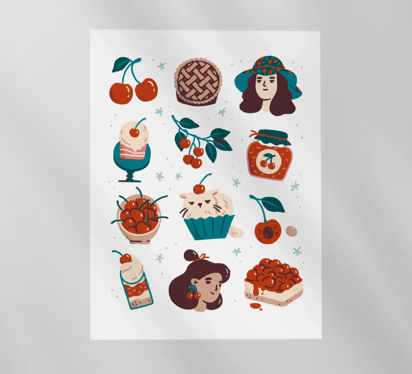 All Things Cherry pellicola backlit da sashakolesnik