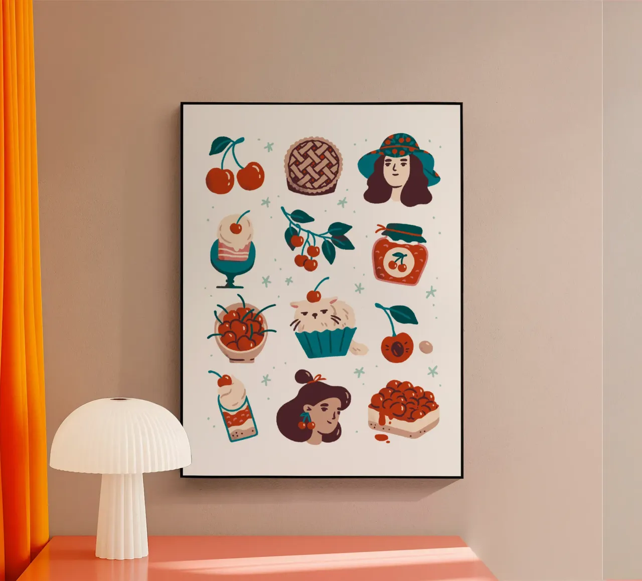 All Things Cherry plexiglass da sashakolesnik