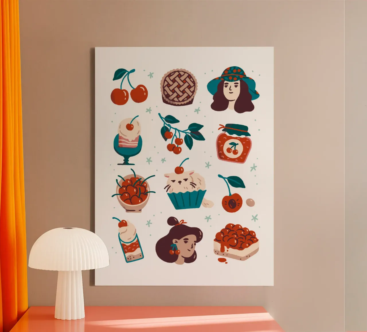 All Things Cherry tela da sashakolesnik