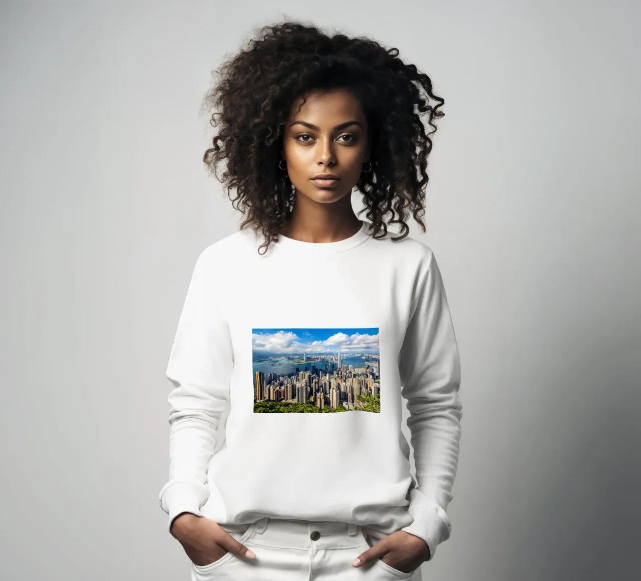 HONG KONG 01 sweatshirt by Tom Uhlenberg