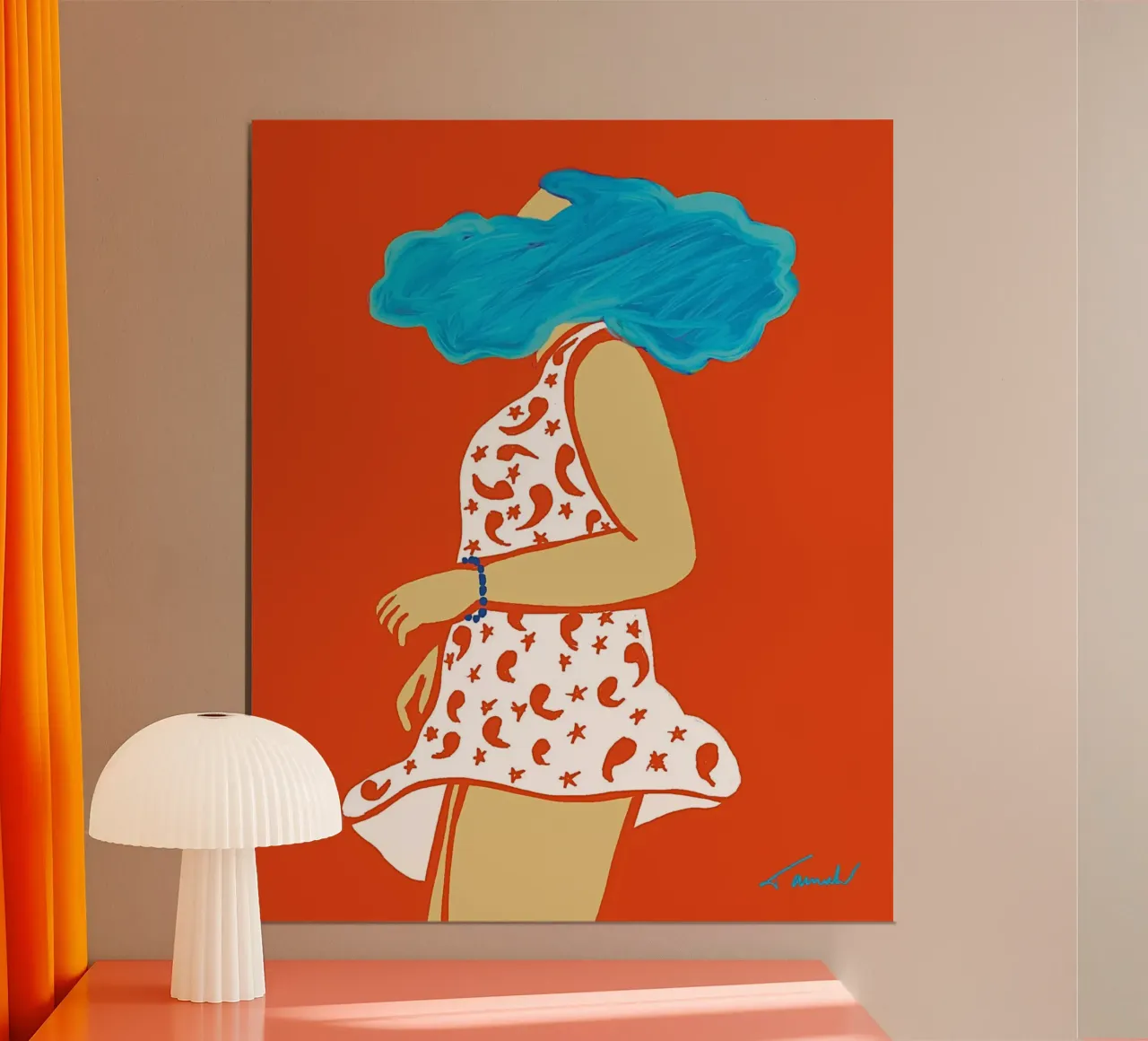Balla poster con telaio in alluminio da tainah negreiros