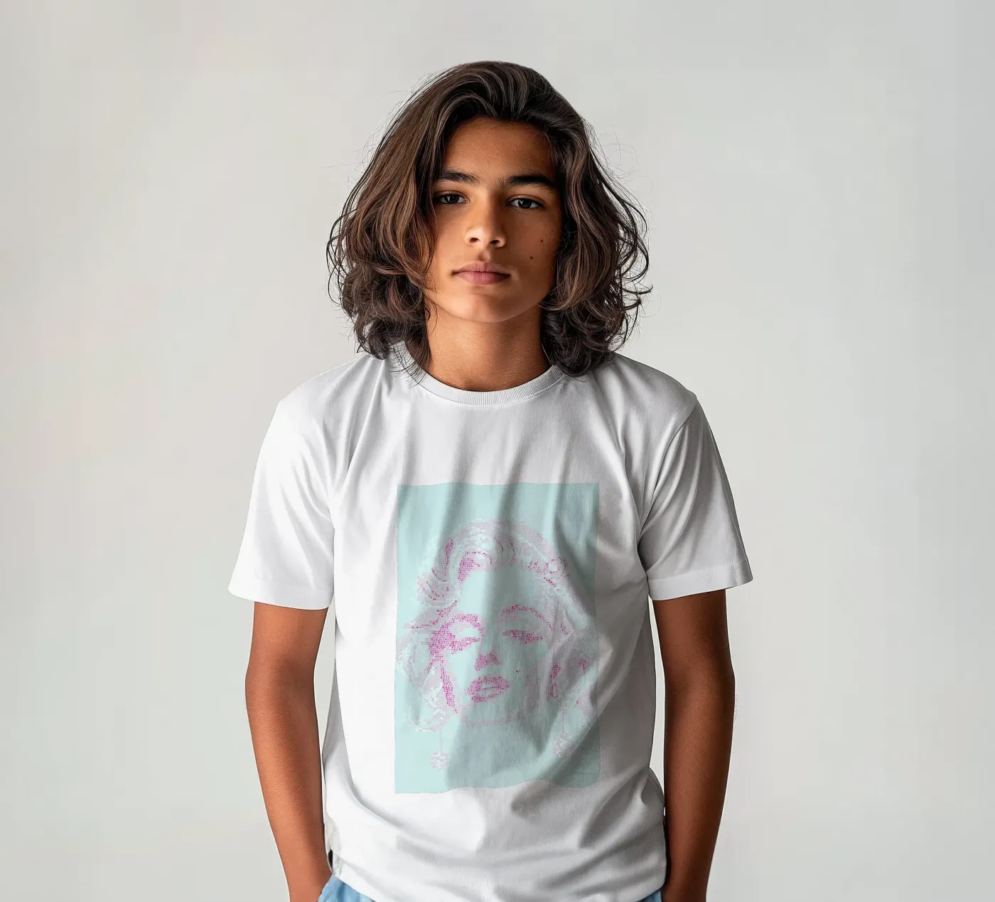 Marilyn t-shirt bambini da Viktor Hertz