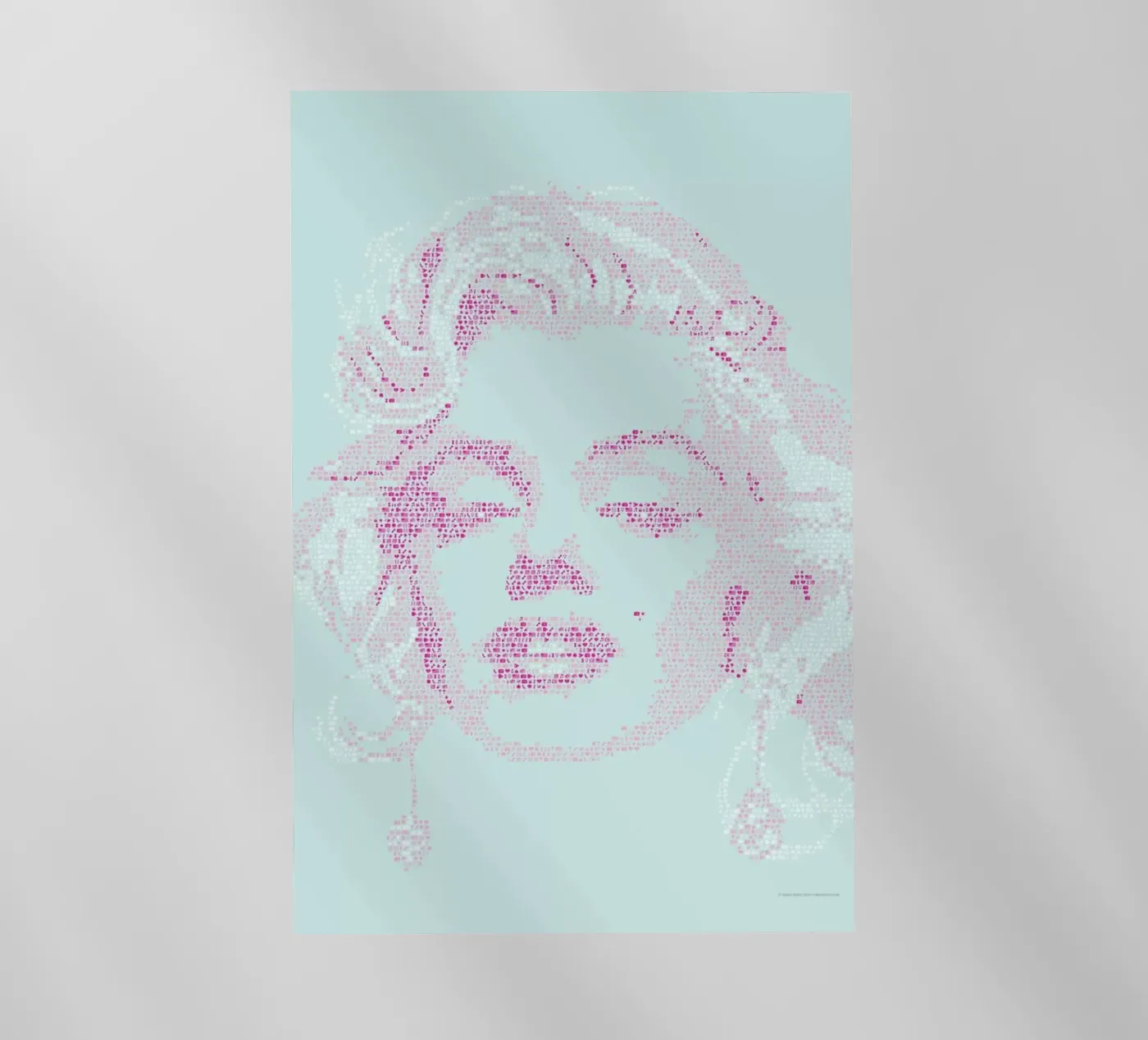 Marilyn pellicola backlit da Viktor Hertz