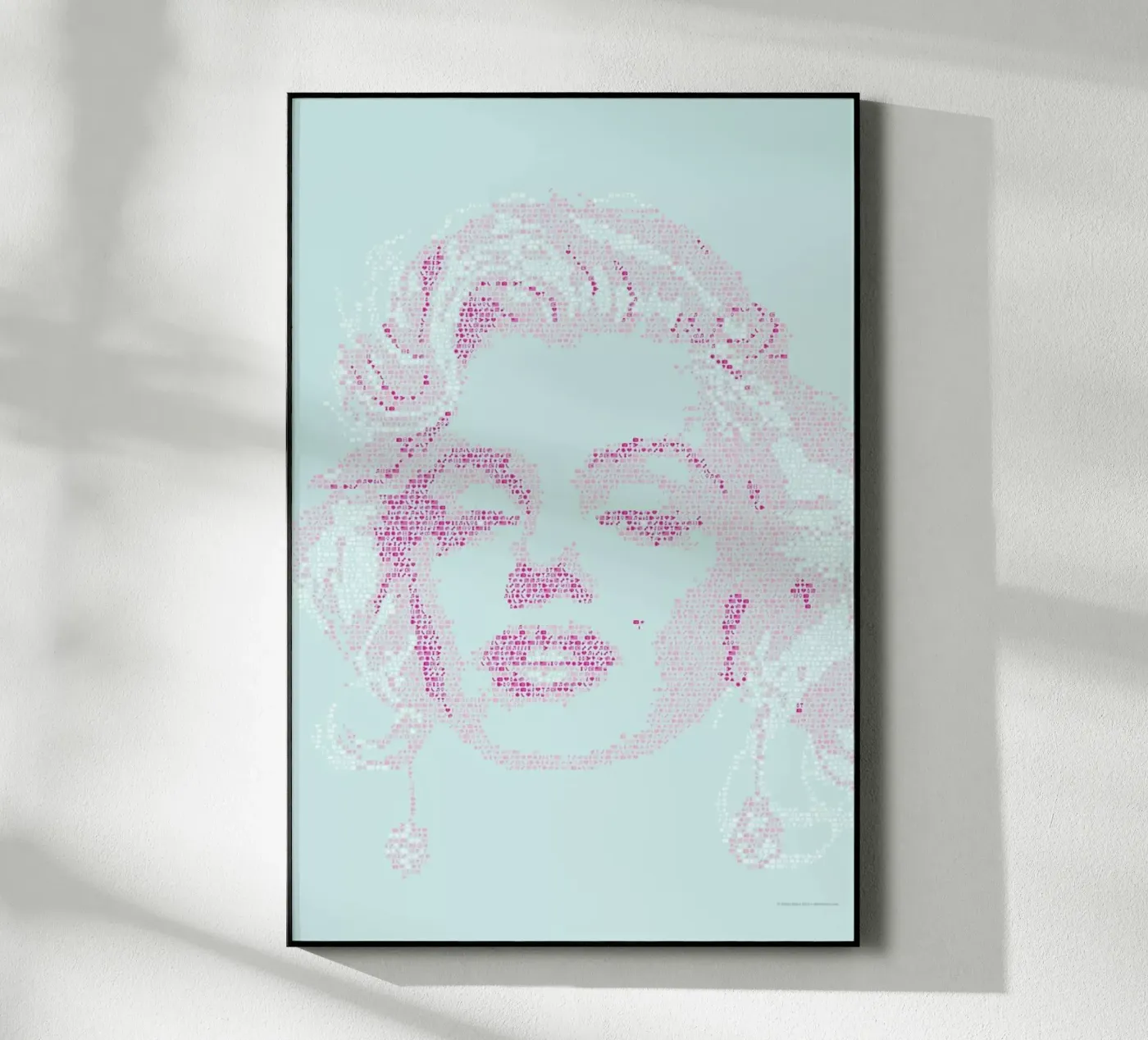 Marilyn plexiglass da Viktor Hertz