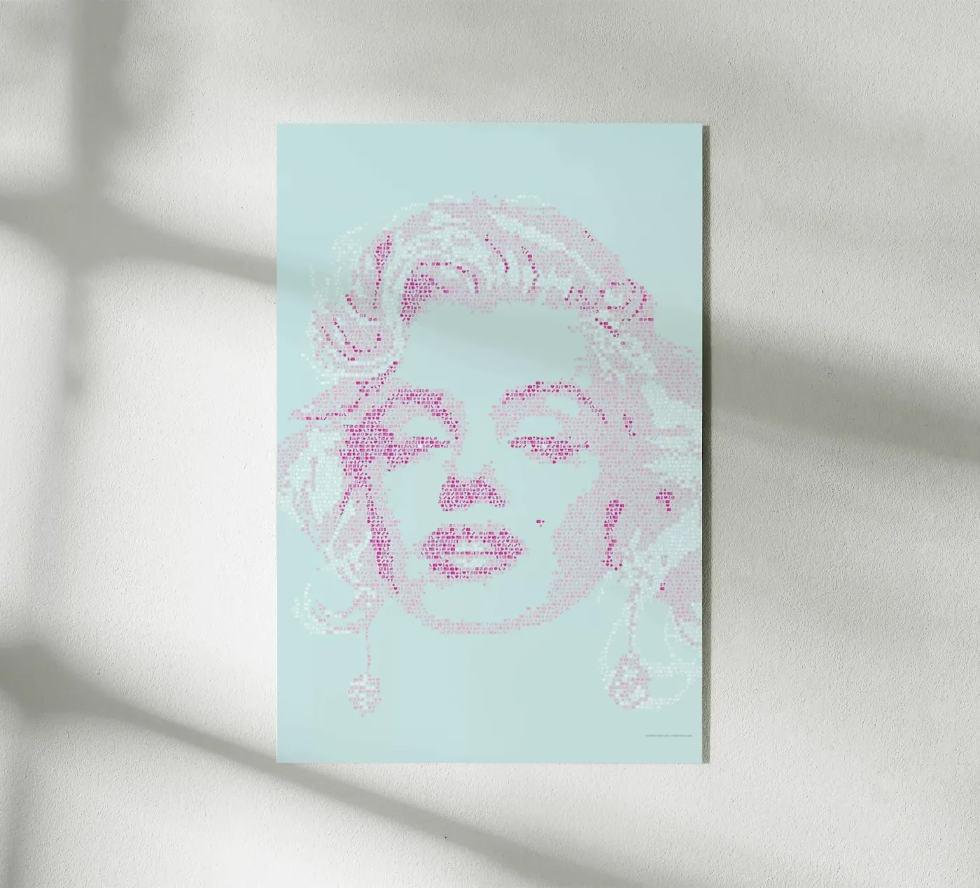 Marilyn plexiglass da Viktor Hertz