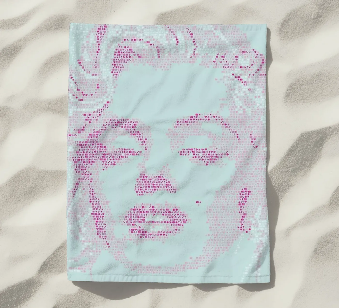 Marilyn beach towel by Viktor Hertz