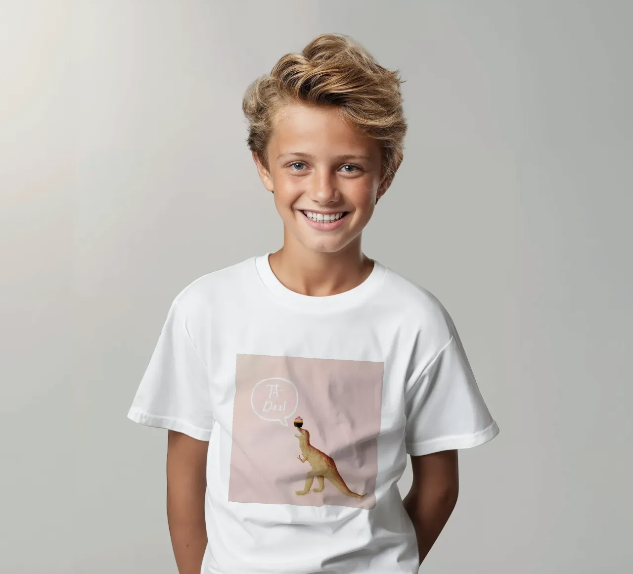 Ta-Daa! kids t-shirt by Juj Winn