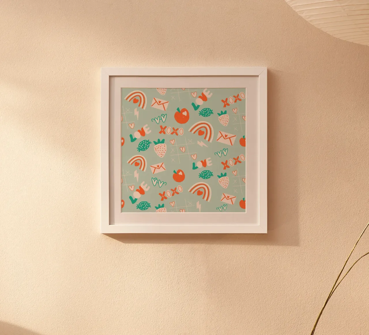 Retro Valentine Whimsy Aqua carta hahnemühle da susanacosta