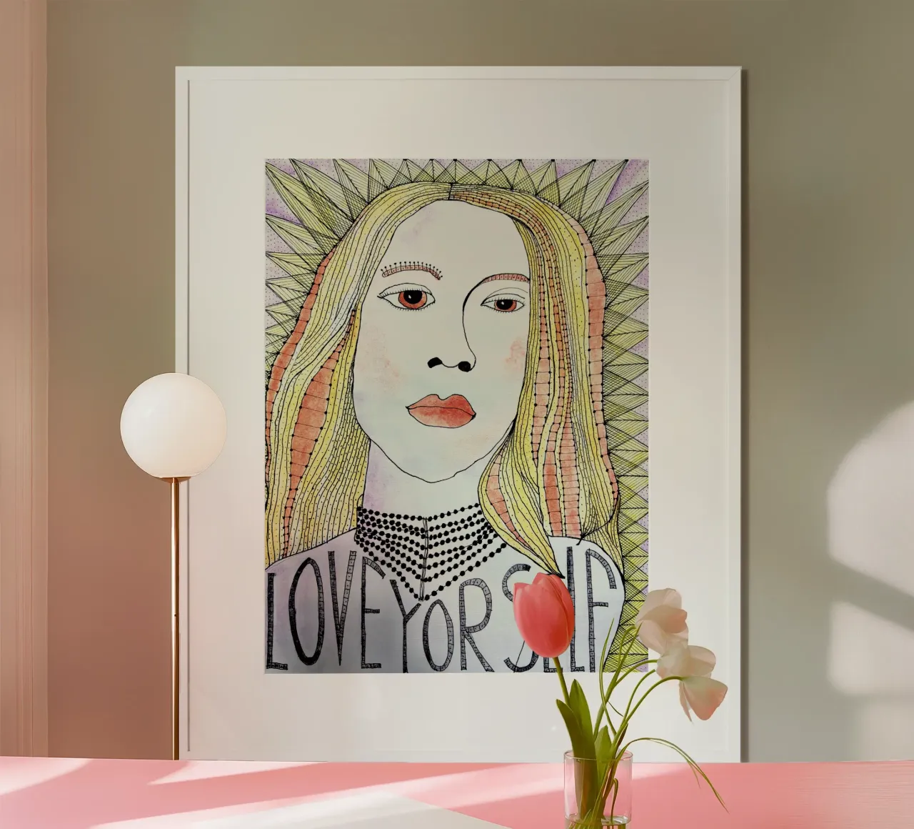 Face - Love yourself poster da MissVeroonica