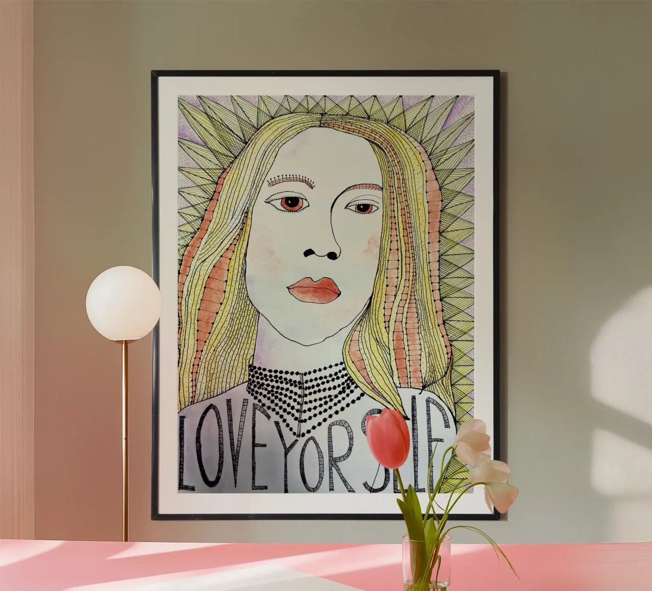 Face - Love yourself poster da MissVeroonica