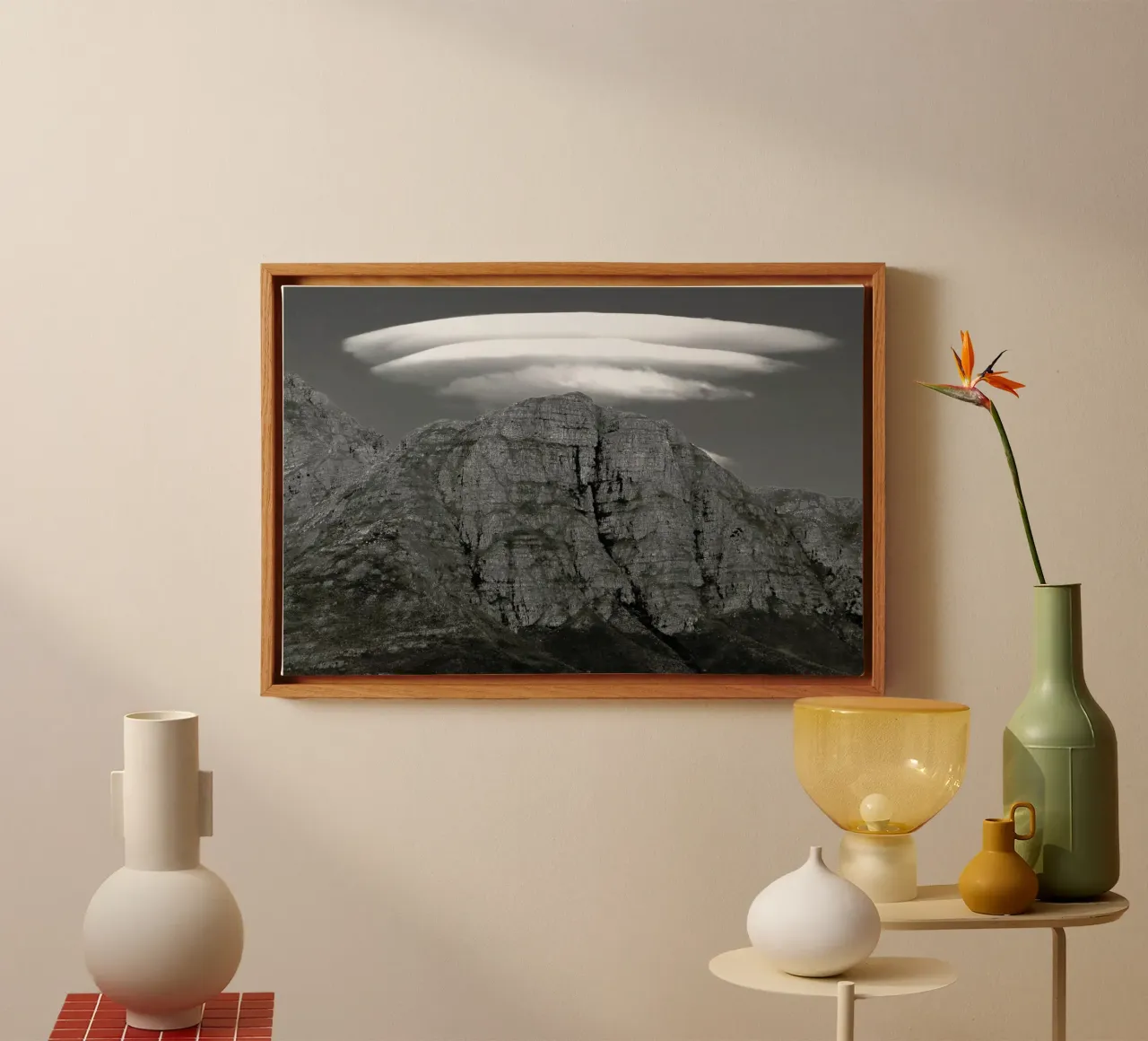 Event Arising (Stellenbosch South) tela con Cornice a cassetta da Ballack Art House