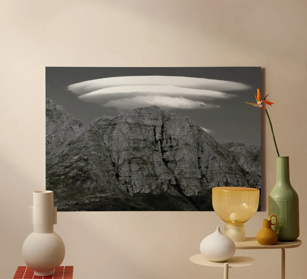 Event Arising (Stellenbosch South) tela con Cornice a cassetta da Ballack Art House