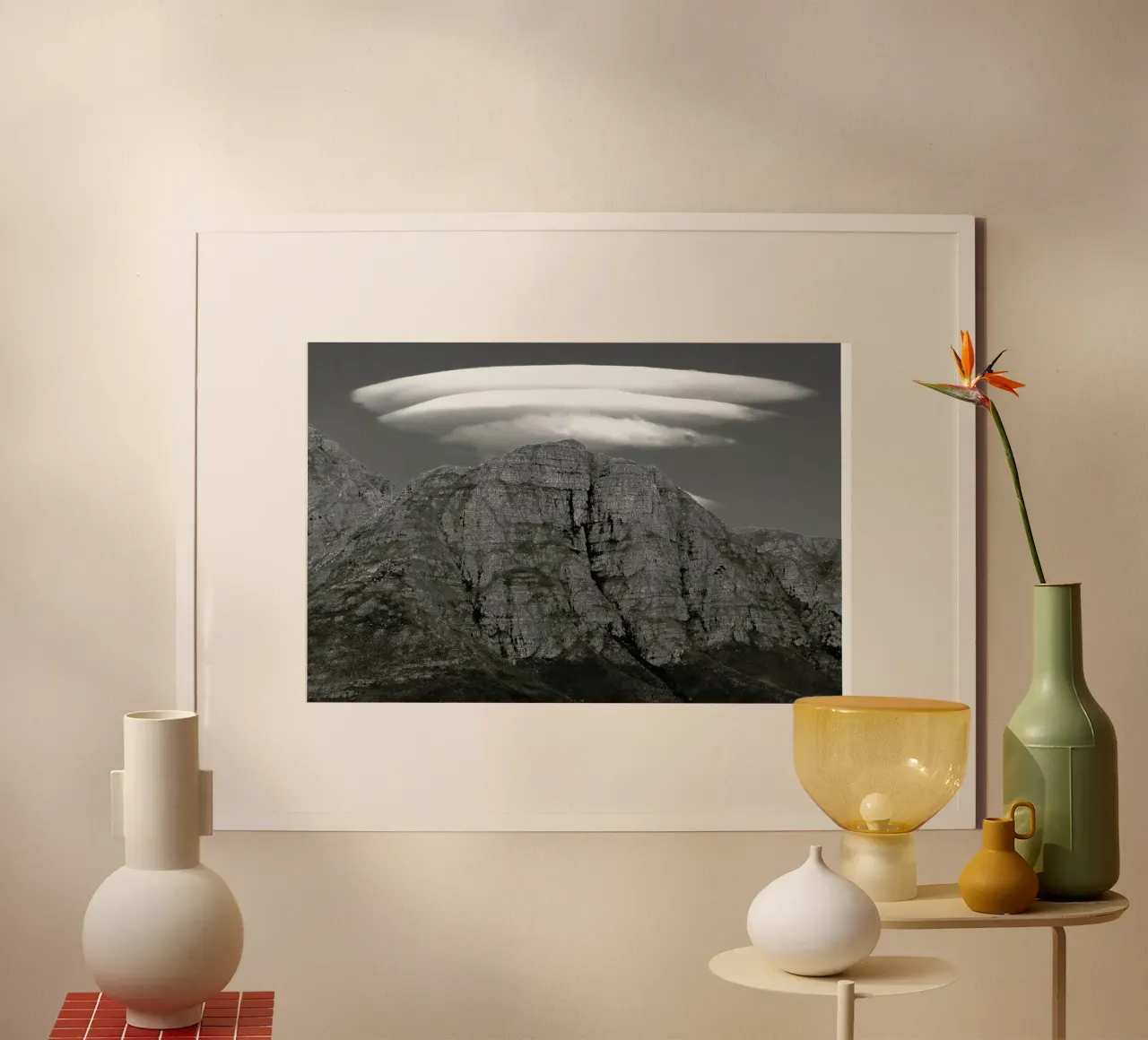 Event Arising (Stellenbosch South) poster con telaio in legno da Ballack Art House
