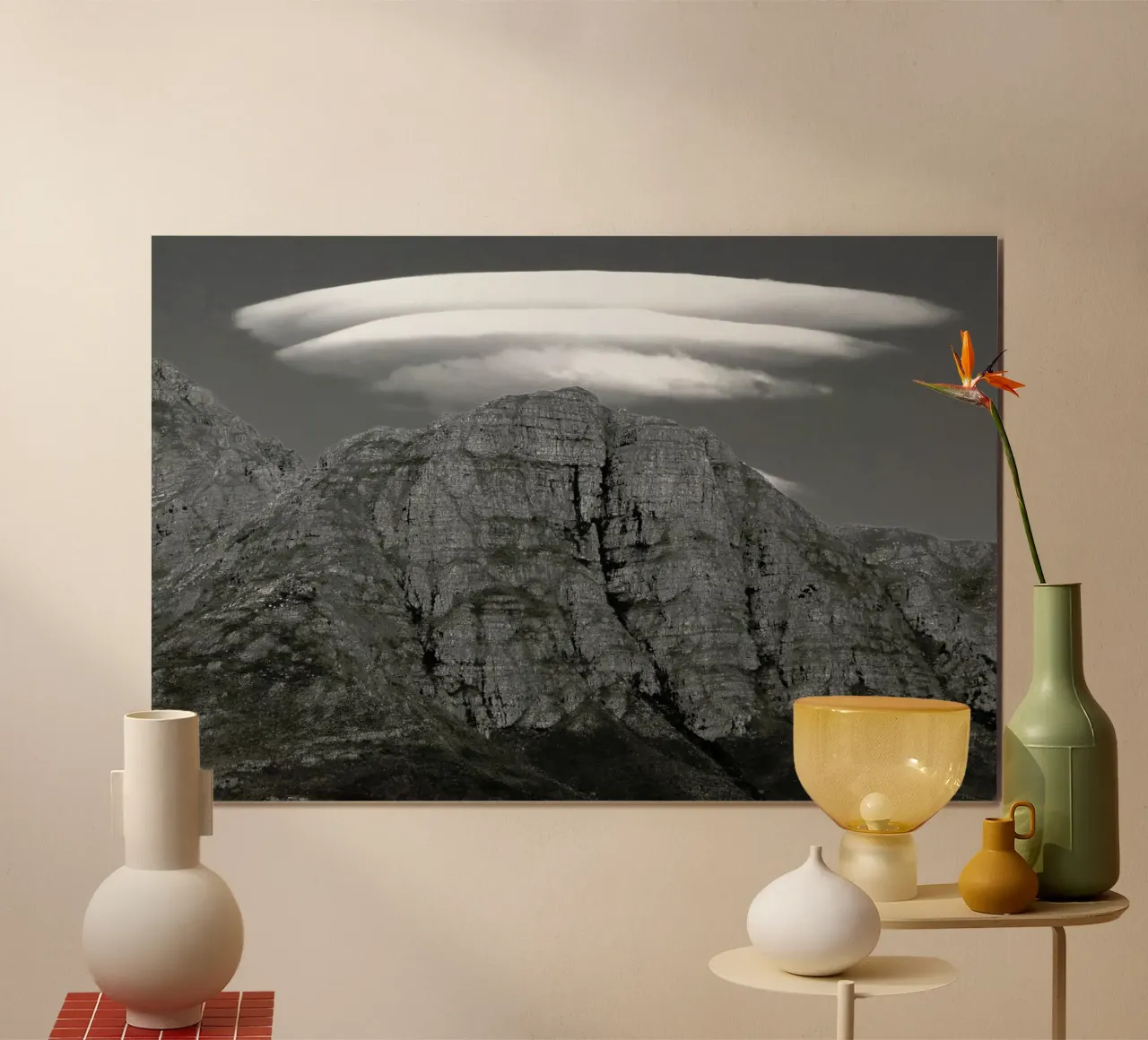 Event Arising (Stellenbosch South) poster con telaio in legno da Ballack Art House