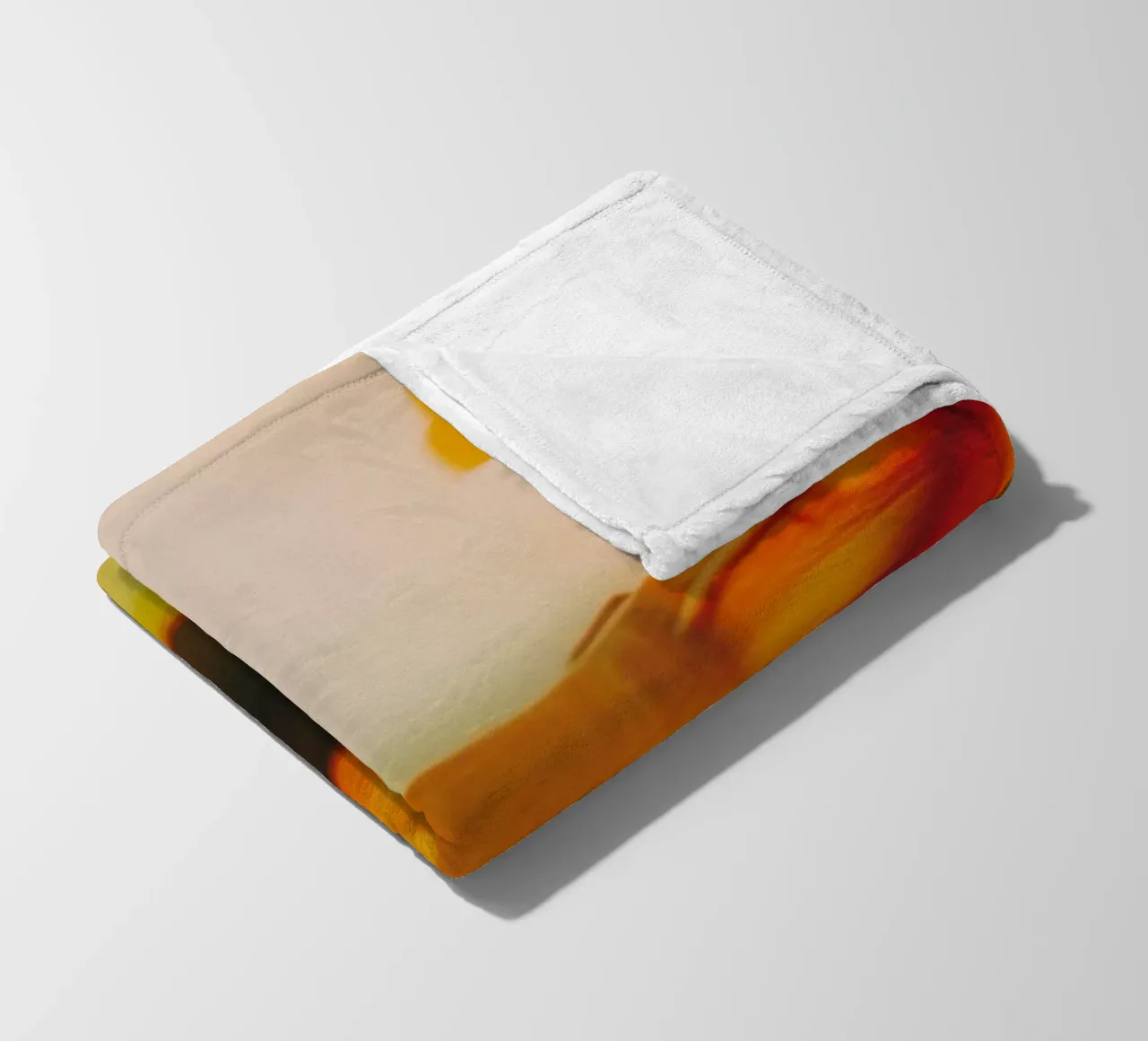 Schaduwen en reflecties van een neonboot fleecedeken van Le Flou