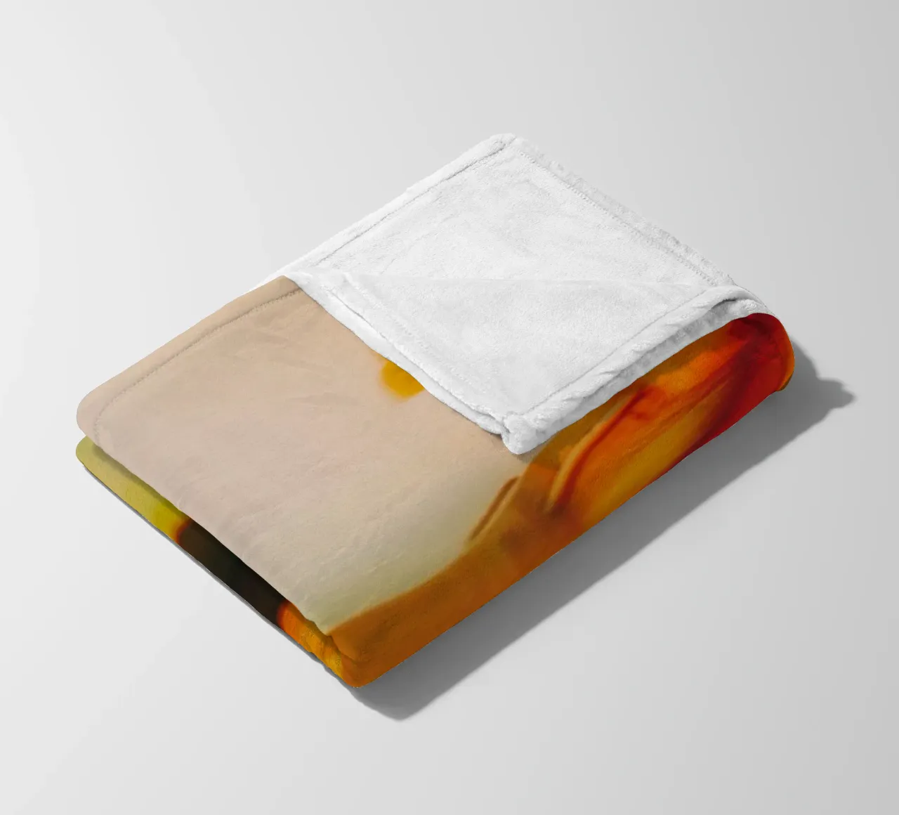 Schaduwen en reflecties van een neonboot fleecedeken van Le Flou