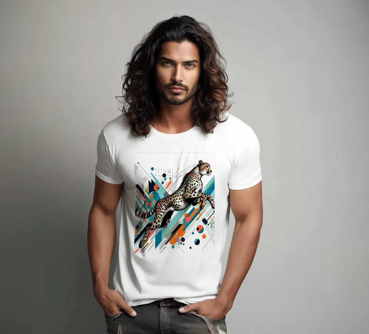 GHEPARDO BAUHAUS t-shirt da ARTOMATIC