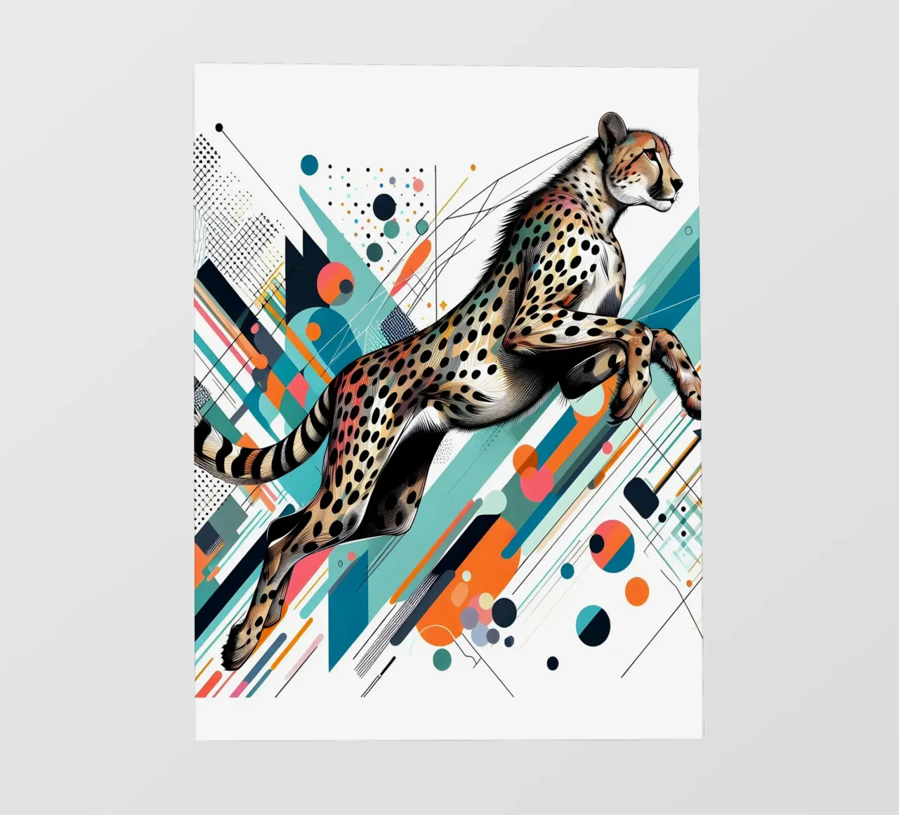 GUEPARDO BAUHAUS papel para pared de ARTOMATIC