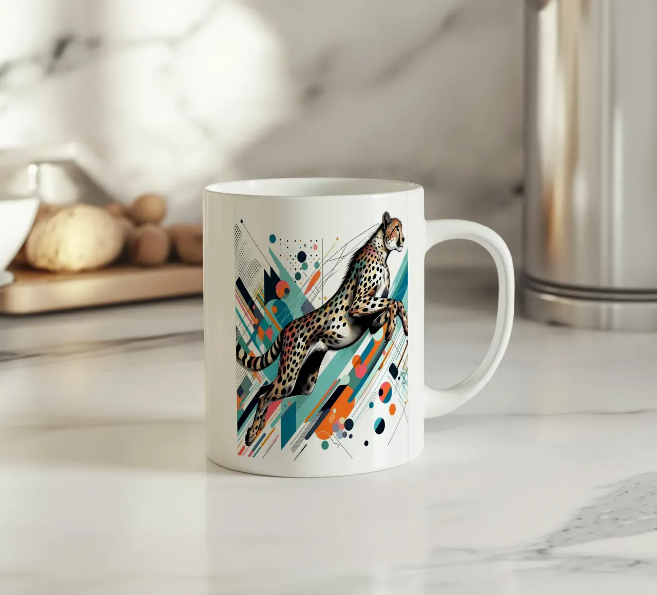 GHEPARDO BAUHAUS tazza in ceramica da ARTOMATIC